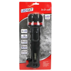 LEDGET Flashlight LED Large...