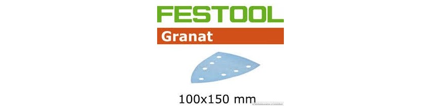 Festool  Granat delta schuurbladen